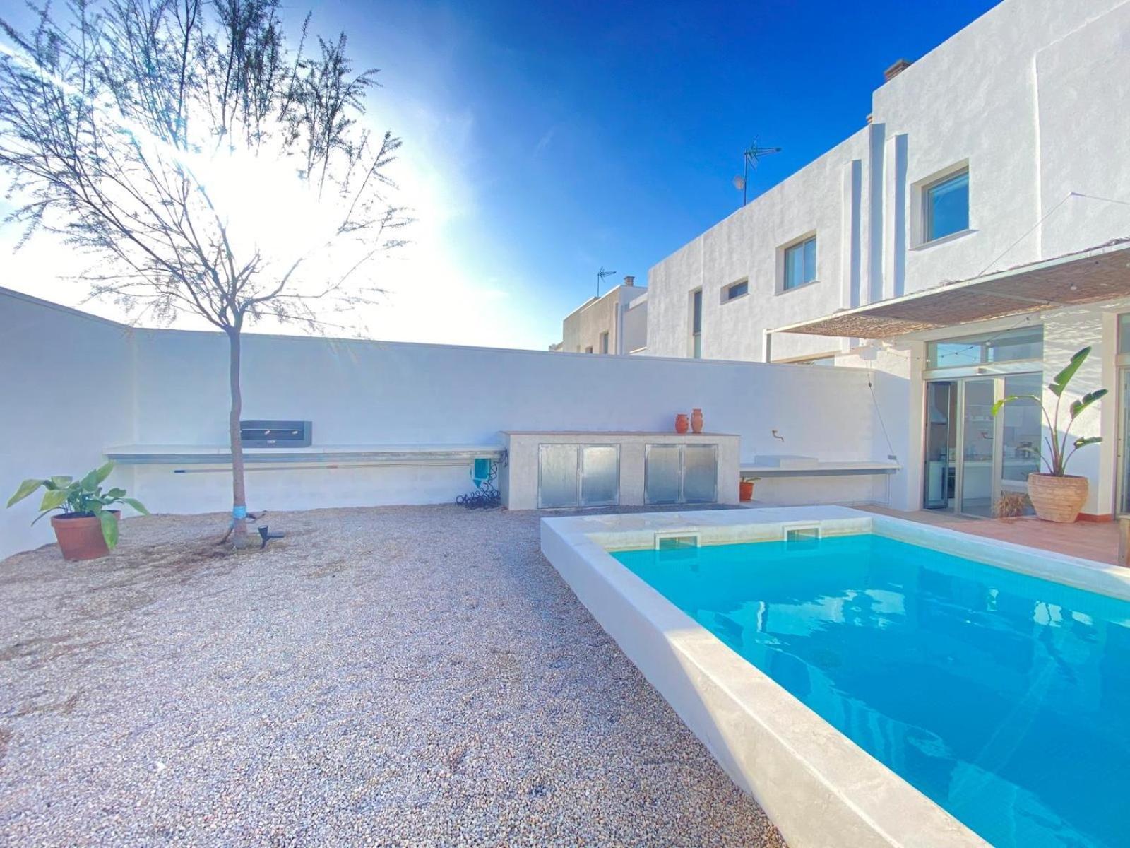 Casa2Patis Villa El Poble Nou del Delta Eksteriør billede